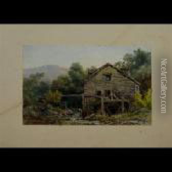 Chaster House Oil Painting - George Harlow White