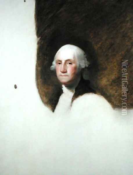 Portrait of George Washington Oil Painting - Jane Stuart