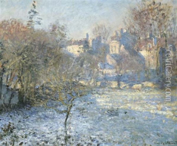 Le Givre Oil Painting - Claude Monet