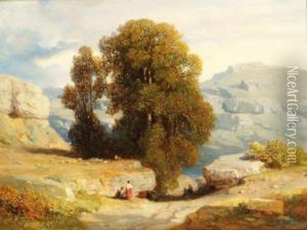 Paysage Anime Oil Painting - Pierre Thuillier