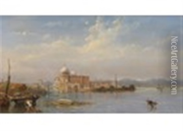 In The Gulf Of Venice Oil Painting - William Clarkson Stanfield