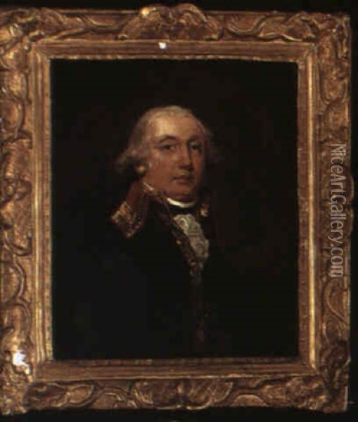 Portrait Of Admiral Jan Willem De Winter Oil Painting - Henri-Pierre Danloux