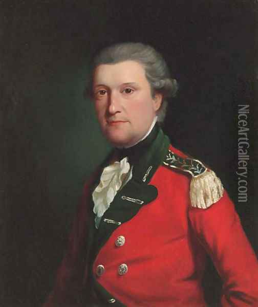 Portrait of Maximilian Weston (d.1795) Oil Painting - Gilbert Stuart