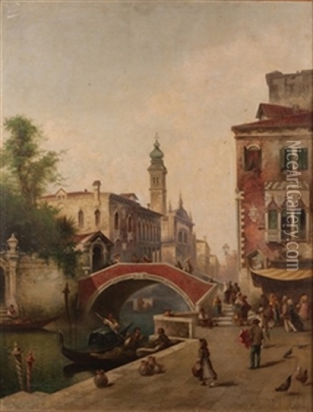 Venecia Oil Painting - Giuseppe Castiglione