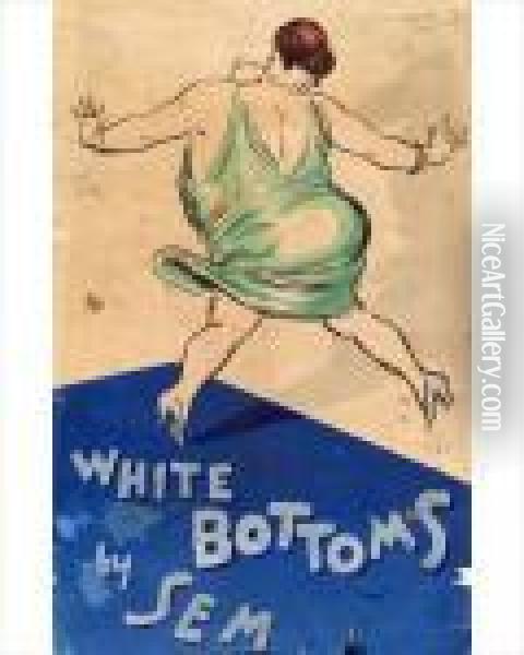 White Bottoms Oil Painting - Georges Goursat Sem