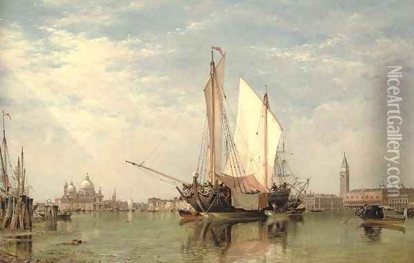 Bella Venezia Oil Painting - Edward William Cooke