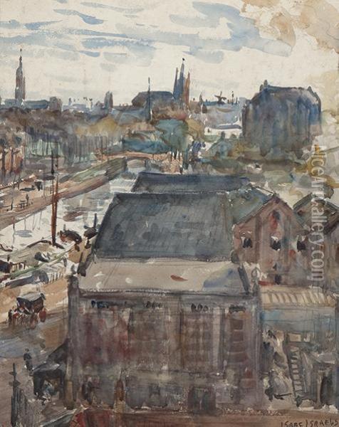 View Of Delft Oil Painting - Isaac Israels