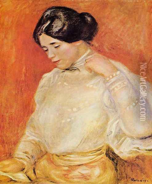 Graziella Oil Painting - Pierre Auguste Renoir