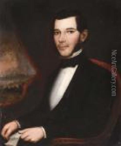 Portrait Of Samuel Rittenhouse Oil Painting - Robert Street