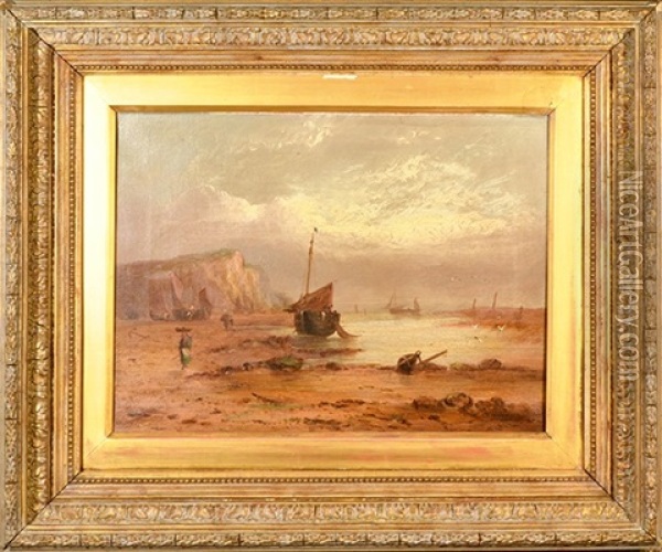 Morning On The East Coast Oil Painting - William Callow