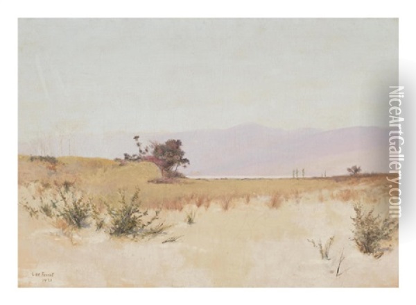 San Bernadino Range Oil Painting - Lockwood de Forest