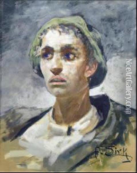 Giovane Marinaio Oil Painting - Albert Sirk