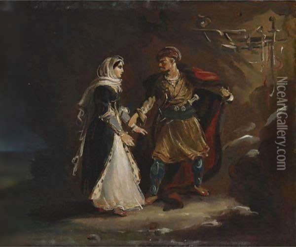 The Bride Of Abidos Oil Painting - Theodore Gericault