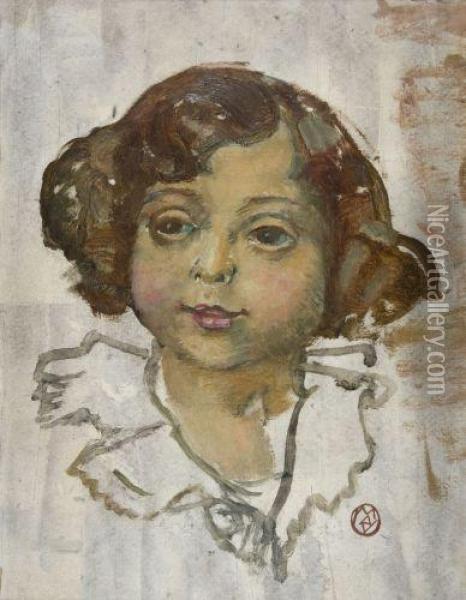 Etude Pour Le Portrait D'antoine Blocq A Cheval Oil Painting - Maurice Denis
