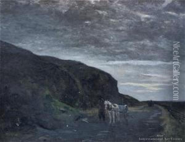 Sumner Road Oil Painting - Petrus van der Velden