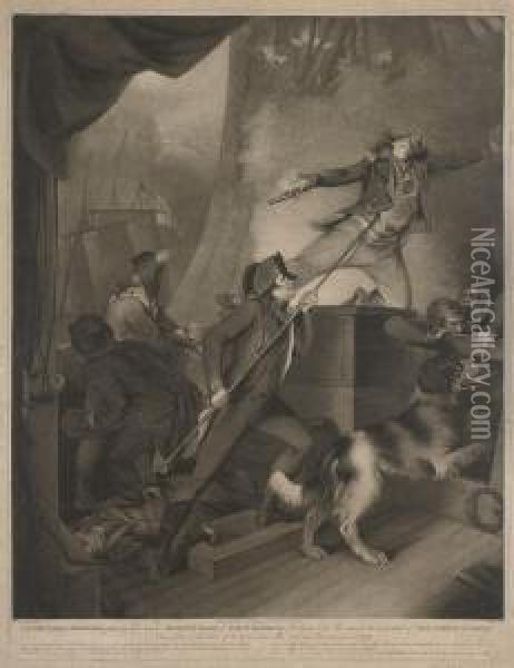Captain Lewis Mortlock Oil Painting - Joseph Mallord William Turner