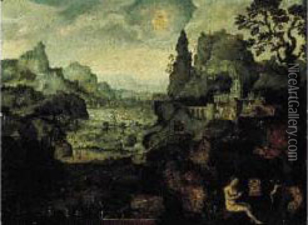 Bruxelles 1570) Oil Painting - Lucas van Valckenborch
