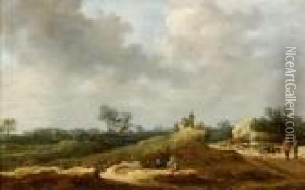 Le Retour Du Troupeau Oil Painting - Pieter De Molijn
