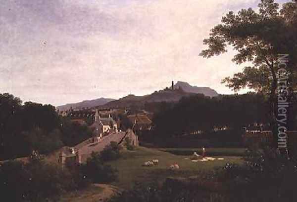 Edinburgh from Canonmills Oil Painting - John Knox