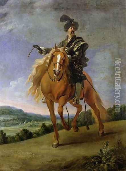 John III Sobieski Oil Painting - Gonzales Coques