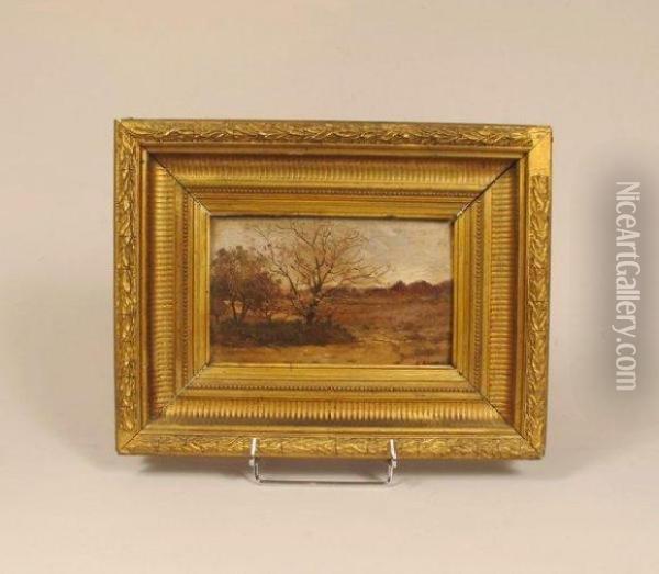Paysage Oil Painting - Jean Baptiste Brunel