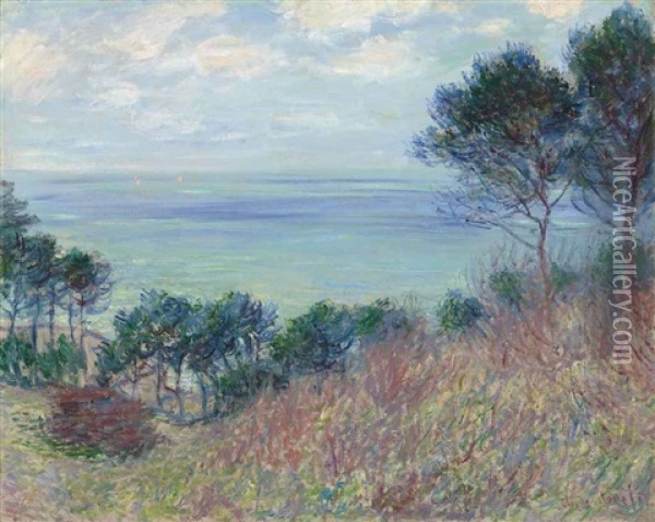 La Cote De Varengeville Oil Painting - Claude Monet