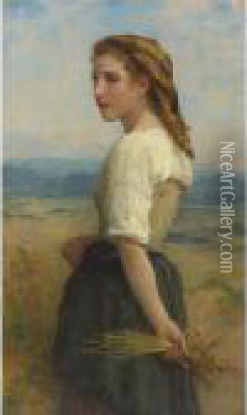 Glaneuse Oil Painting - William-Adolphe Bouguereau