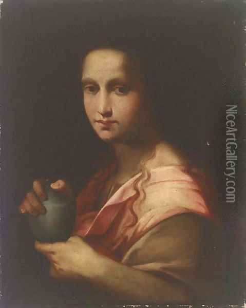 Saint Mary Magdalene 2 Oil Painting - Andrea Del Sarto