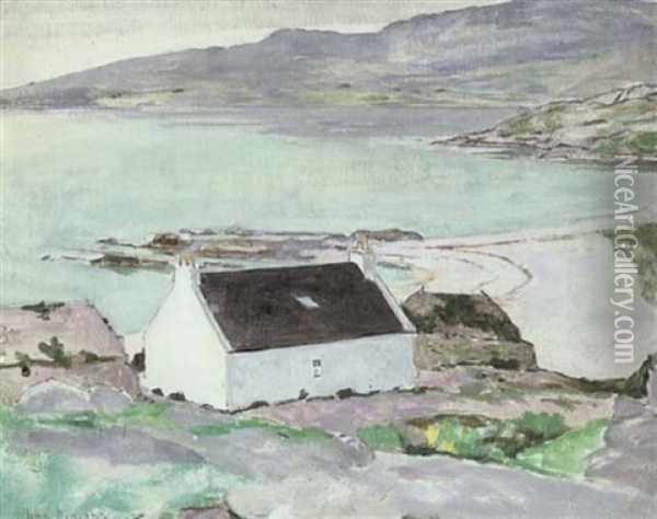 Eriskay, Outer Hebrides Oil Painting - John Duncan