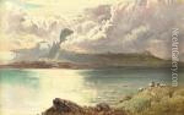 Skye Oil Painting - Sidney Richard Percy