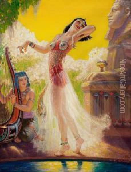 Egyptian Dancer Oil Painting - William Fulton Soare
