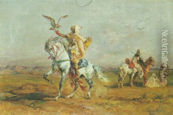 Fauconnier Arabe Oil Painting - Henri Emilien Rousseau