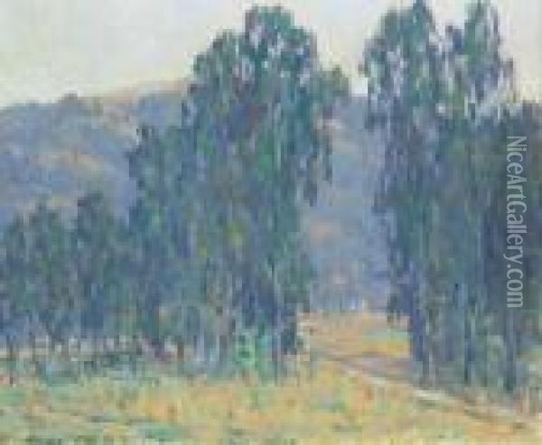 Eucalyptus Grove Oil Painting - Rinaldo Cuneo