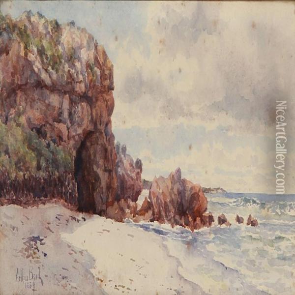 Cave At Allansford, Victoria Oil Painting - Arthur Merric Boyd