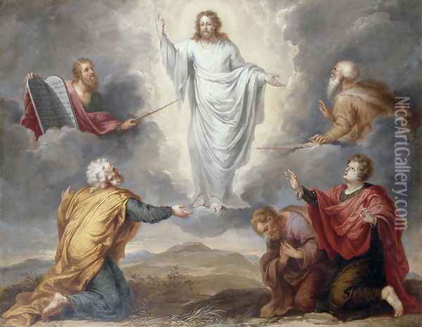 The Transfiguration Oil Painting - Pieter Ykens