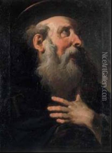 Sant'antonio Oil Painting - Pietro Francesco Guala