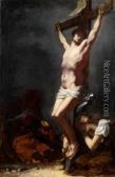La Crocifissione Oil Painting - Pierre-Paul Prud'hon