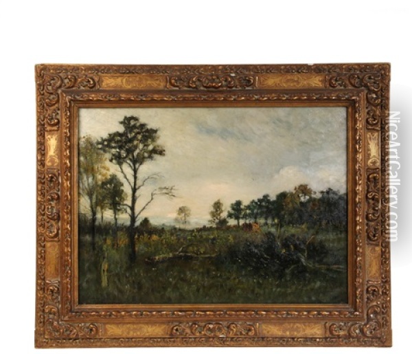 Deadfall At Treeline Oil Painting - George Henry Bogert