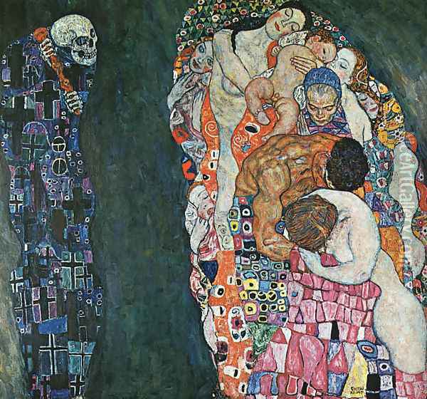 Death and Life 1911 Oil Painting - Gustav Klimt