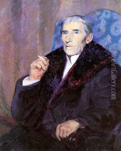 Portrait of Hamilton Hamilton 1919 Oil Painting - Bernhard Gutmann