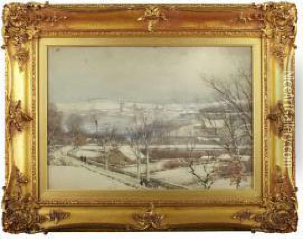 Selkirk Inthe Snow Oil Painting - Tom Scott