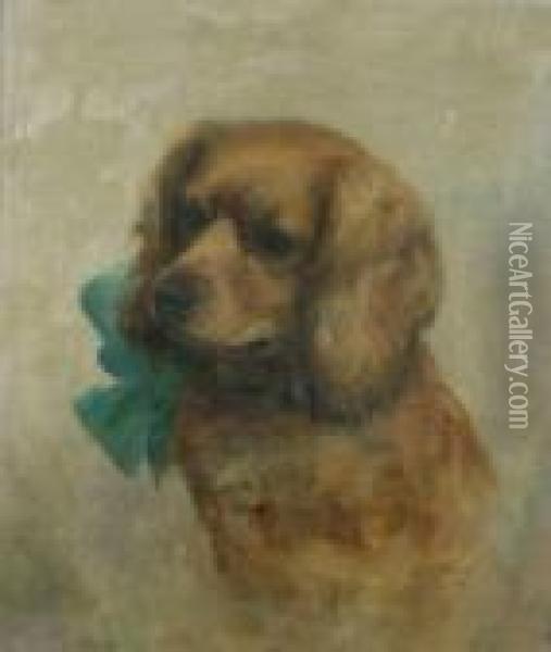 Portrait Of 'joey' Oil Painting - Ludmilla P. Welch