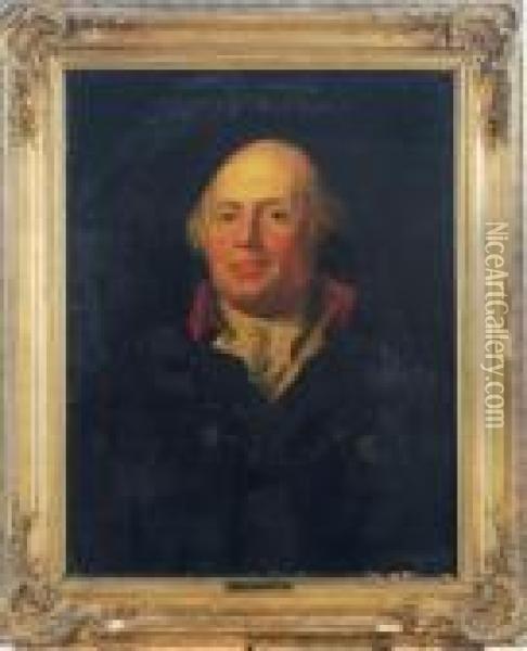 Portrait Of King Friedrich Wilhelm Ii Of Prussia Oil Painting - Anton Graff