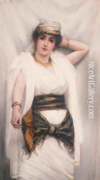 Yoletta 1888 Oil Painting - Frank Markham Skipworth