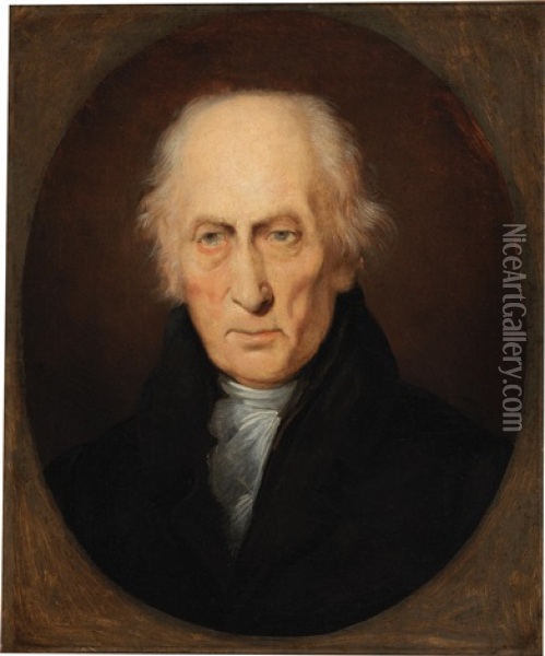 Portrait Of Charles Joseph Prince De Ligne Oil Painting - Ferdinand Jagemann