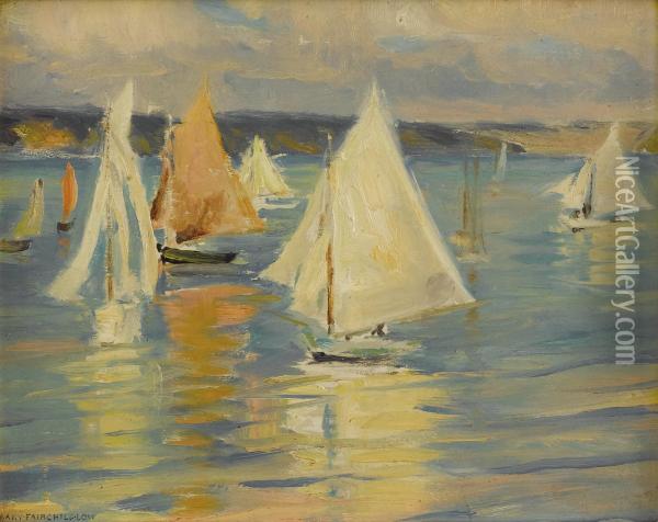 Day For Sailing Oil Painting - Mary Louise Fairchild