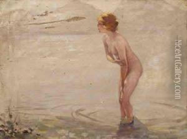 September Morning Oil Painting - Paul Chabas