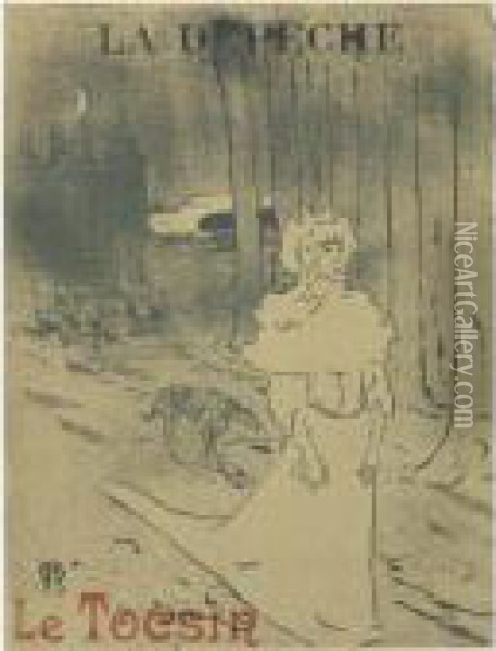 La Chatelaine Ou 'le Tocsin' (d. 357; A. 147; W. P19; A. 143) Oil Painting - Henri De Toulouse-Lautrec