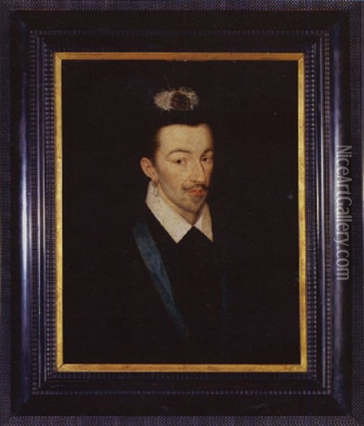 Portrait Du Roi Henri Lll Oil Painting - Francois Quesnel