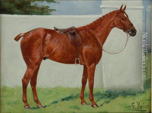 The Chestnut Oil Painting - George Paice